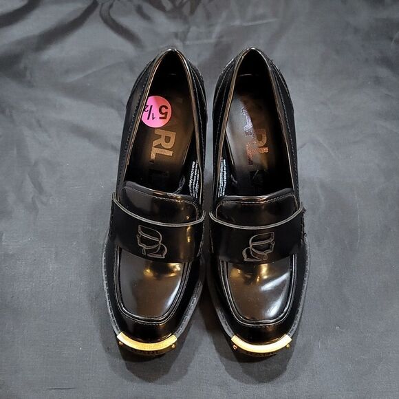 BRAND NEW KARL LAGERFELD PARIS VIRNA  HIGH HEEL PATENT LEATHER SHOE - Picture 2 of 15